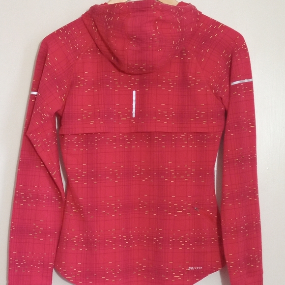 Nike Dri-Fit long sleeve hooded runners athletic top women's size small - Picture 8 of 13
